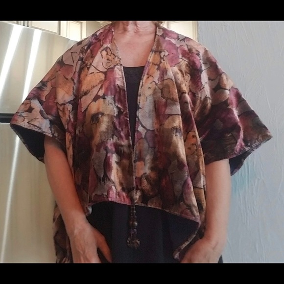 Rafael Sanchez Designer Kimono Style Capelet - Picture 4 of 13